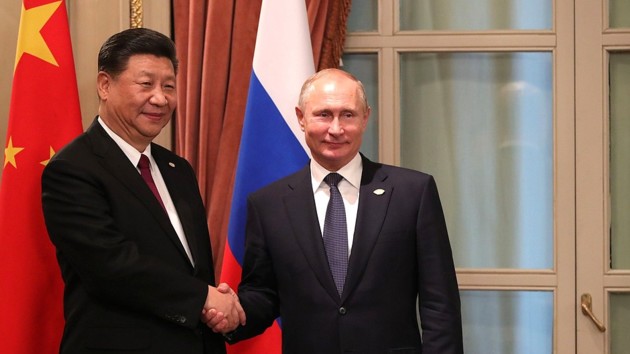 Председатель Китая Си Цзиньпин и президент РФ Владимир Путин / Фото: kremlin.ru