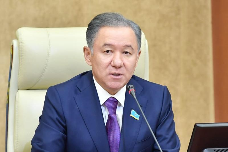 На снимке: Нурлан Нигматулин, председатель Мажилиса Парламента Республики Казахстан в 2016-2022 гг.
