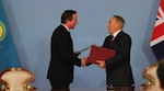 Великобритания и Казахстан подписали соглашений на миллиард долларов США